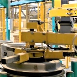 BFS Ringblitz base pallet inserter robot