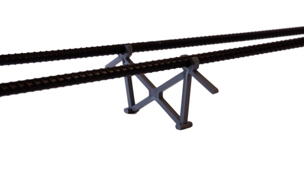 Parking Curb Chair on rebar