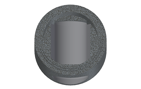 Rebar and rewire spun concrete process