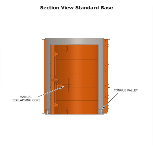 Manhole Standard Base Section View