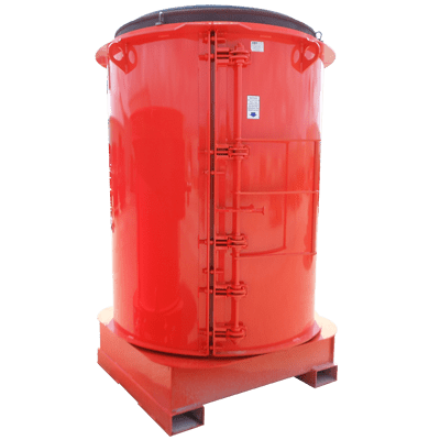 Rebar and rewire spun concrete process