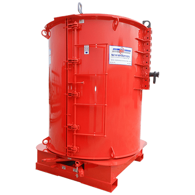 Rebar and rewire spun concrete process