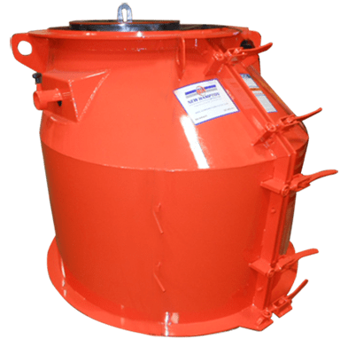 Rebar and rewire spun concrete process