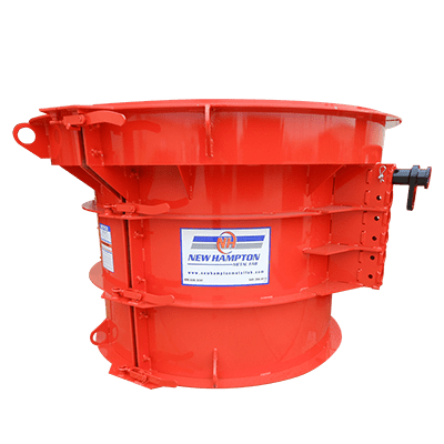 Rebar and rewire spun concrete process