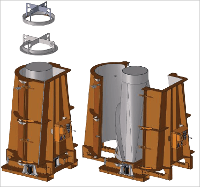 NextGen Flared End Vertical Pour Diagrams