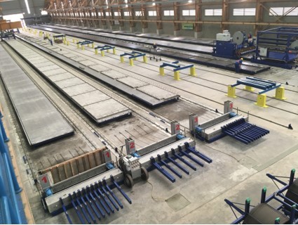 Weckenmann stationaryh production layout long lines