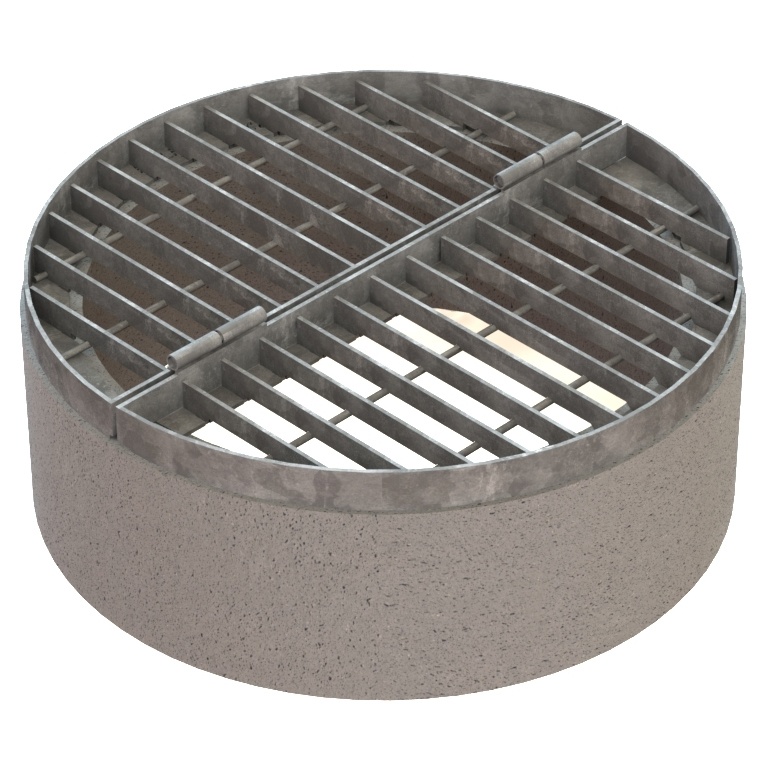 Pond Skimmer Flat Iron Style for Manholes