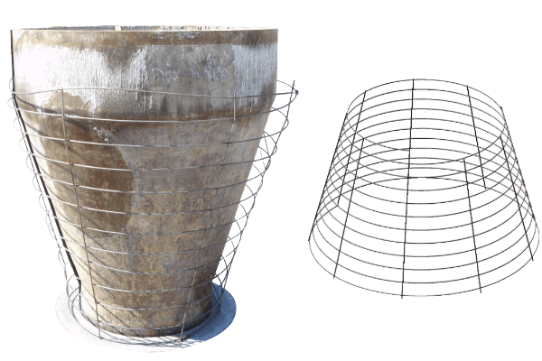 Concentric Wire Cone Cage
