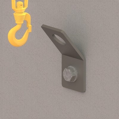 Lifting Plate on Concrete