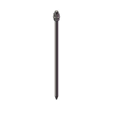 Median barrier anchor pin